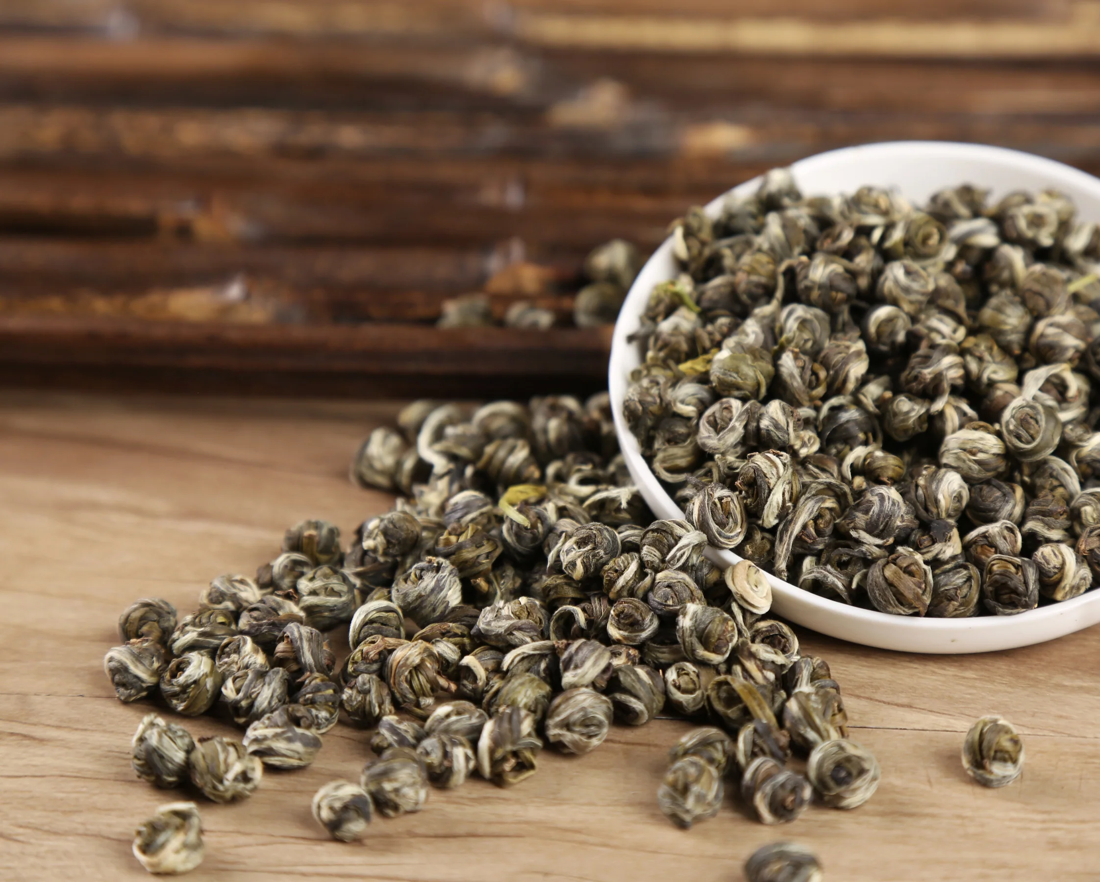 Jasmine Dragon Pearl Tea - Image 3